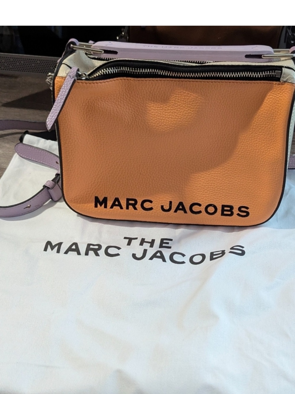 Marc Jacobs Snapshot Soft Box Bag 23 WITH additional Crossbody Strap